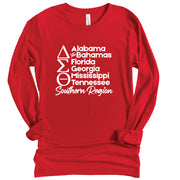 Long Sleeve Southern Region TShirt