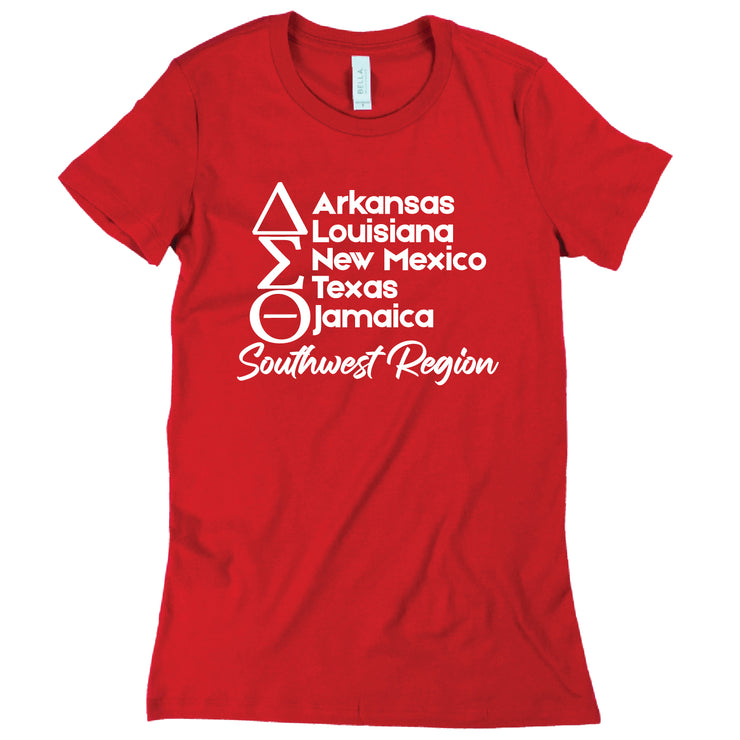 Custom Short Sleeve Southwest Region Tee