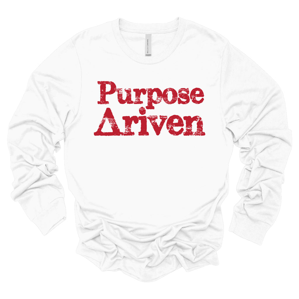 Long Sleeve Symbol Purpose Driven TShirt