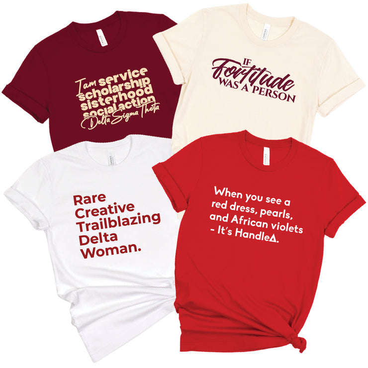 Short Sleeve Delta Girl Joy Bundle