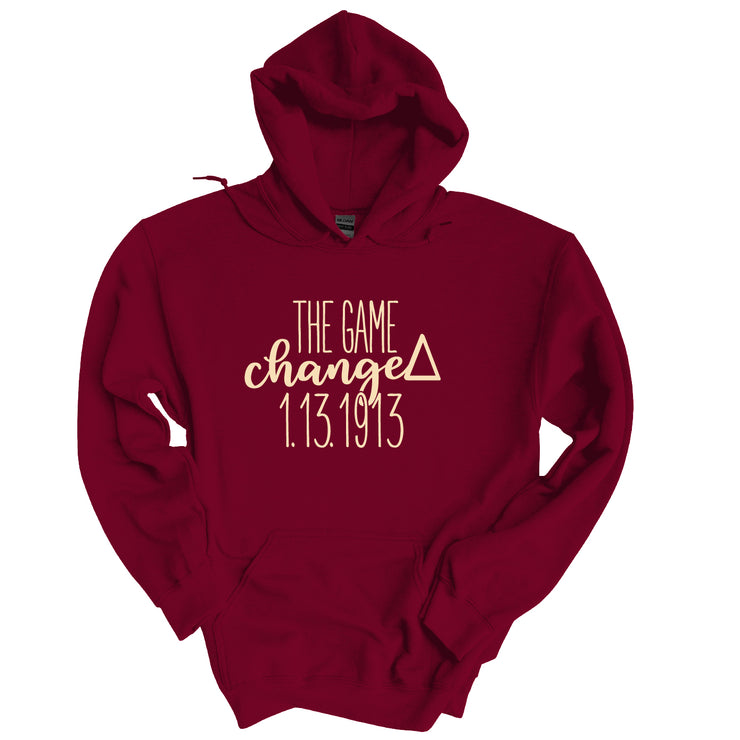 The Game Changed Fleece Kanga Hoodie