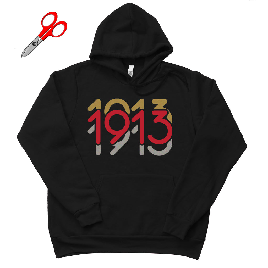 Tri-Color 1913 Fleece Kanga Hoodie