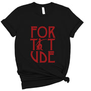 Short Sleeve Vertical Fortitude Tee