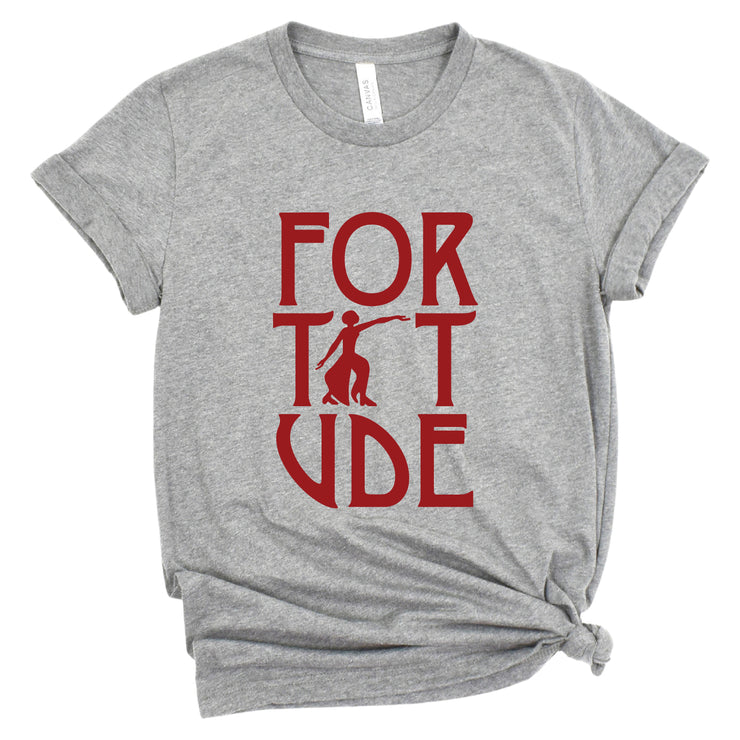 Short Sleeve Vertical Fortitude Tee