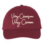 Very Crimson Very Cream Baseball Cap