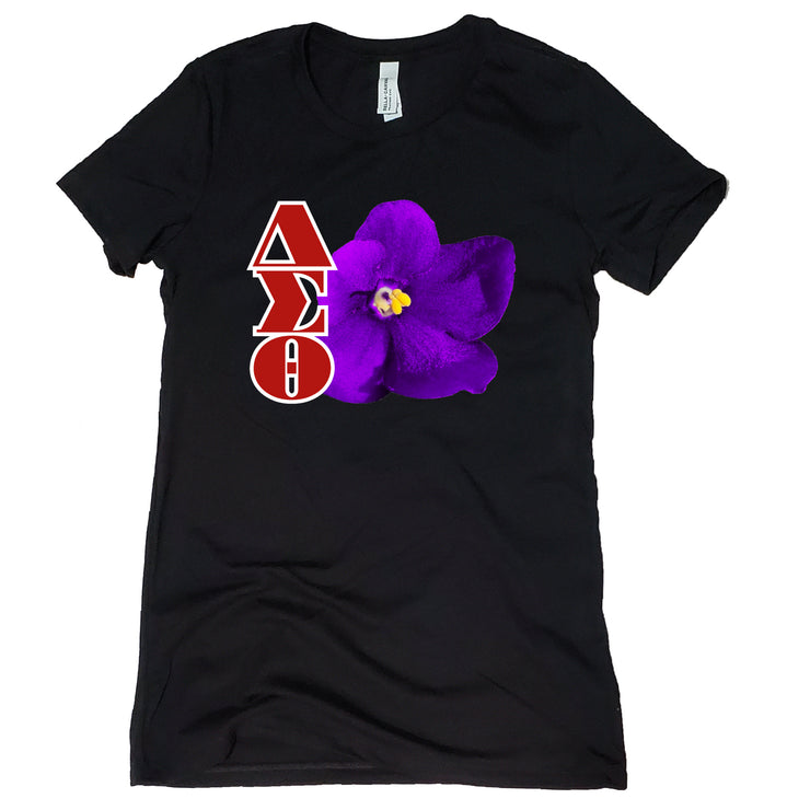 Short Sleeve Symbols w African Violet Tee