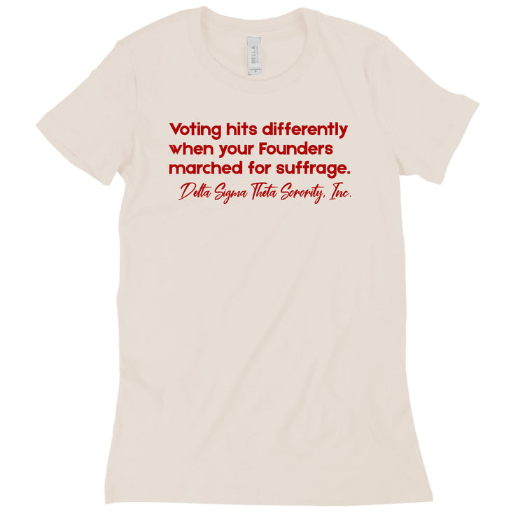 Short Sleeve Voting Suffrage Tee