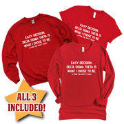 Who You With Haiku Sweatshirt Bundle
