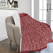 DST Region Fleece Blanket