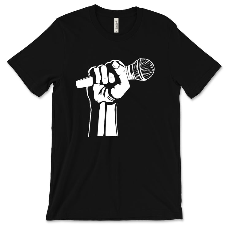 Short Sleeve Mic Fist Mens Tee