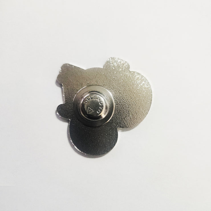 Curly DST Lapel Pin II
