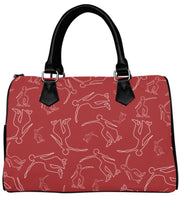 Red Fortitude Boston Handbag