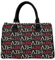 Two Toned DST Boston Handbag