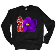 Violet w Symbols Classic Sweatshirt
