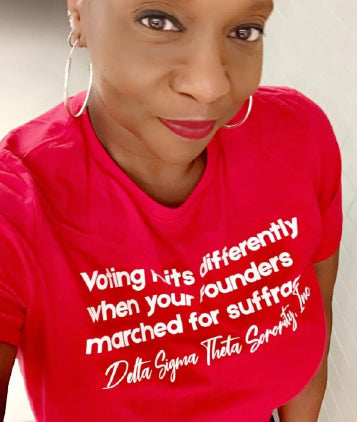 Etsy Short Sleeve Voting Suffrage Tee