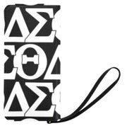 White DST Zip Clutch (Wallet)