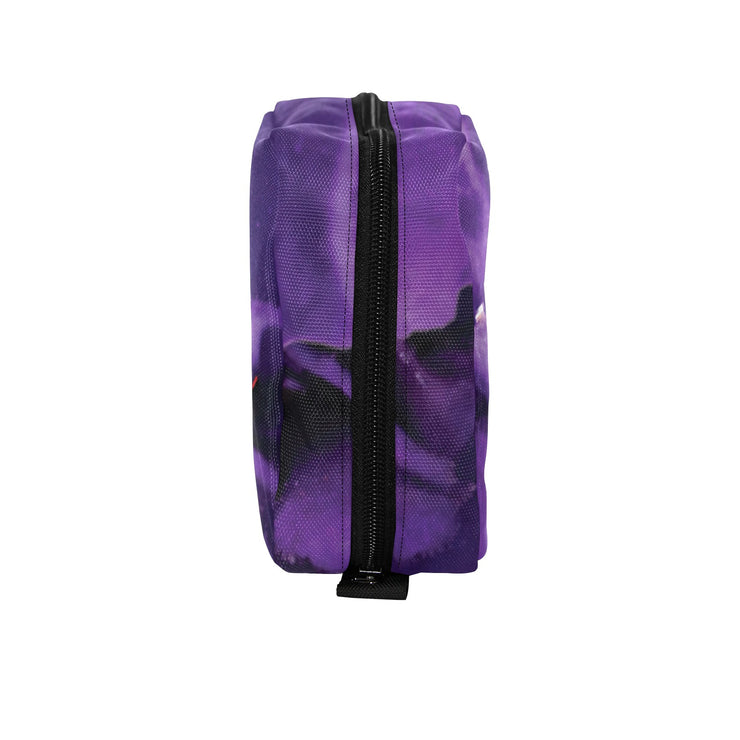 Violet Cluster Hanging Toiletry Bag