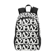 White DST Laptop Backpack