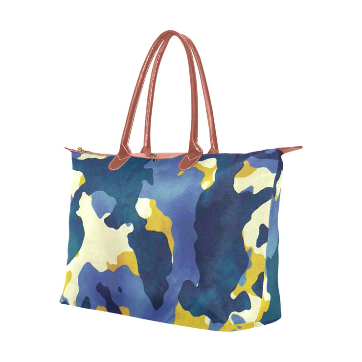 Blue Gold Abstract Hobo