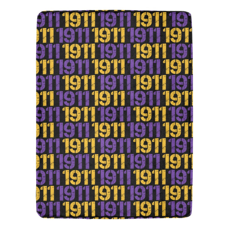 Purple 1911 Blanket