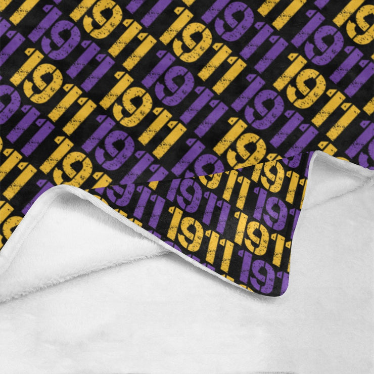 Purple 1911 Blanket