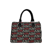Two Toned DST Boston Handbag