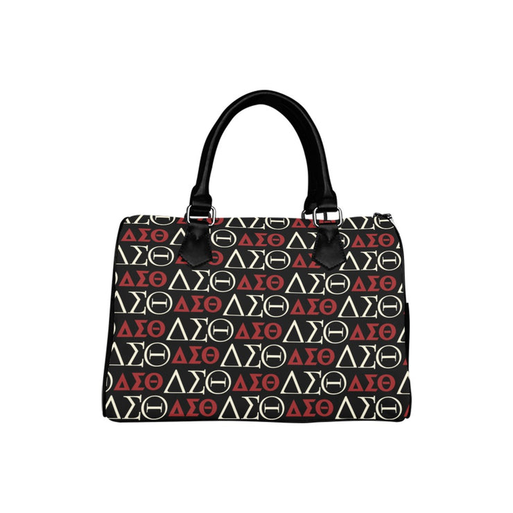 Two Toned DST Boston Handbag