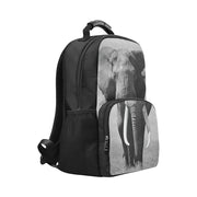 Black and White Elephant Backpack