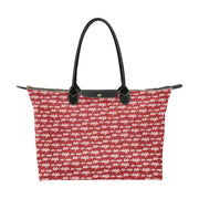 Red OO-OOP Hobo Tote