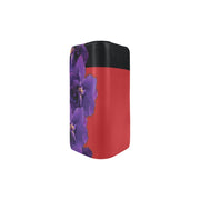 Color Block Violet Zip Clutch (Wallet)
