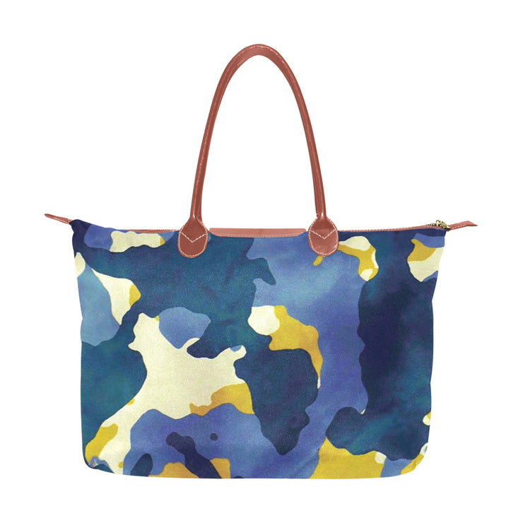 Blue Gold Abstract Hobo