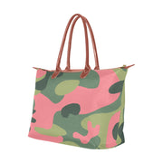 Pink Camo Hobo Tote