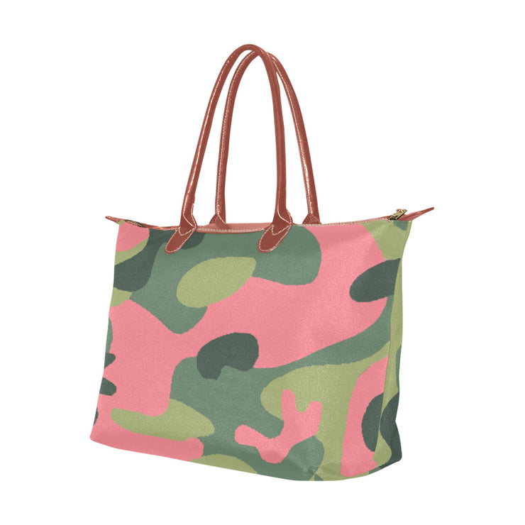 Pink Camo Hobo Tote