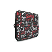 Red Soror Sleeve for Laptop (17")