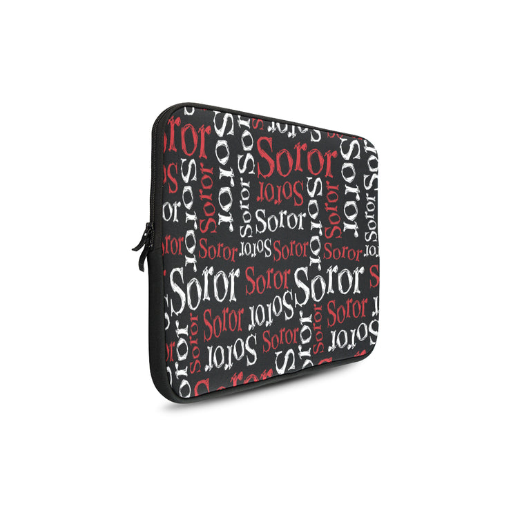 Red Soror Sleeve for Laptop (17")
