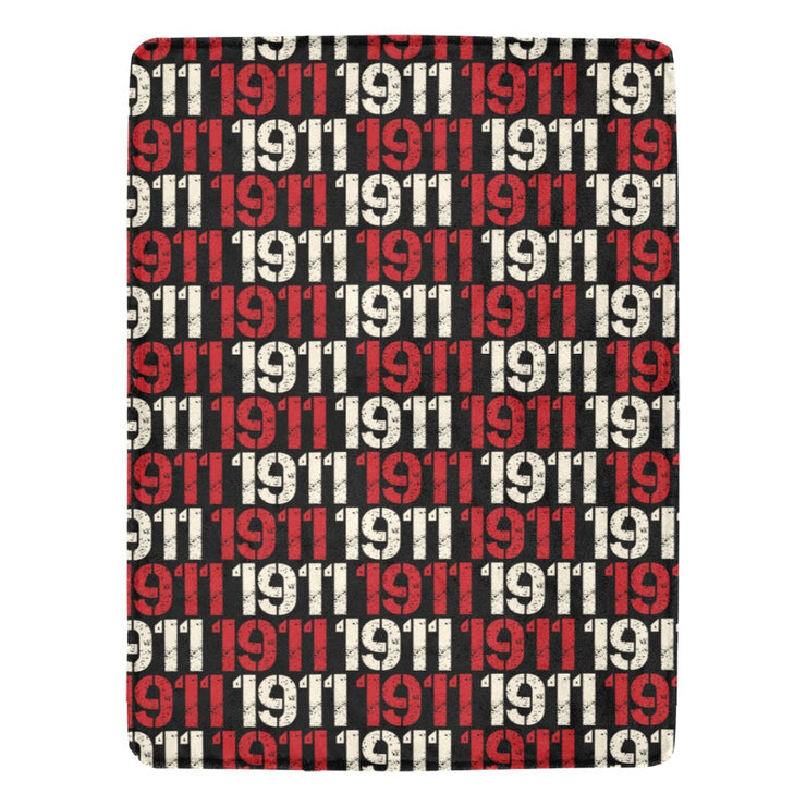 Red 1911 Blanket
