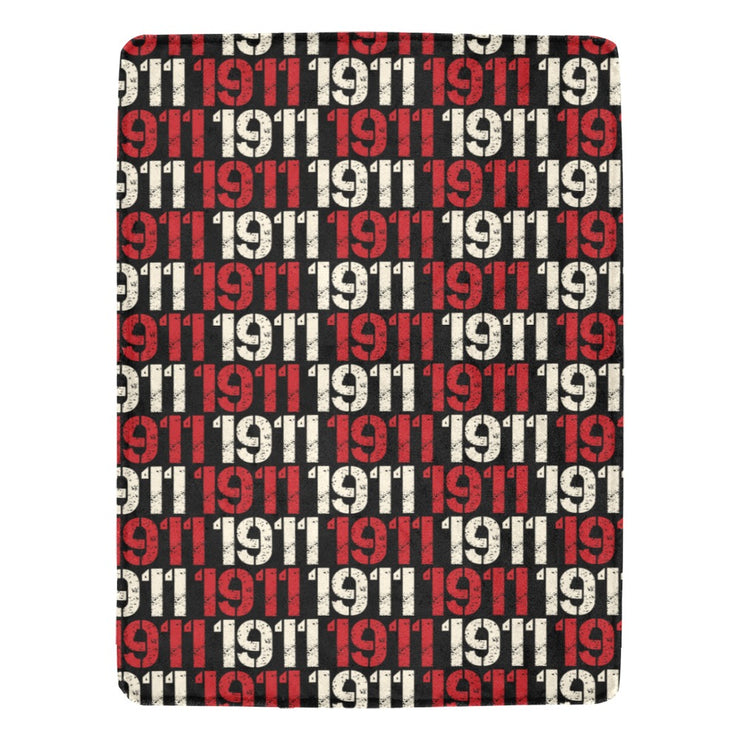 Red 1911 Blanket