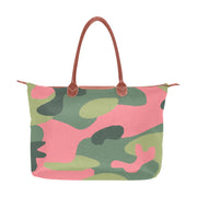Pink Camo Hobo Tote