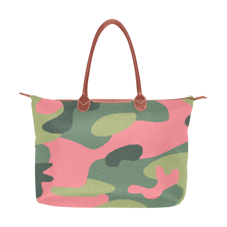 Pink Camo Hobo Tote
