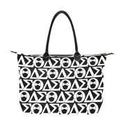 White DST Hobo Tote