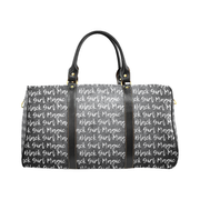 Black Girl Magic Waterproof Duffel Bag