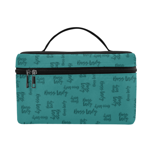 Teal Boss Lady Toiletry Bag