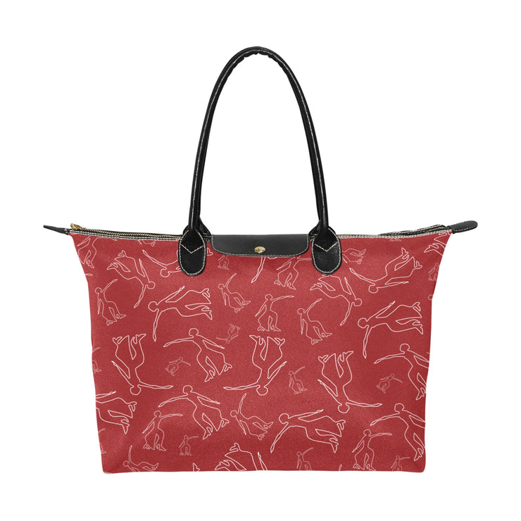 Red Fortitude Hobo Tote