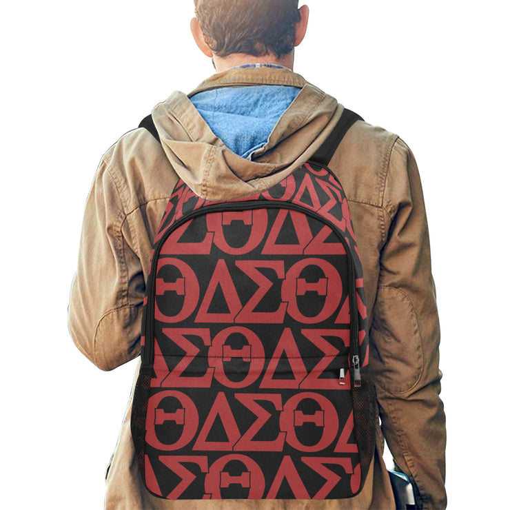 Red DST Laptop Backpack