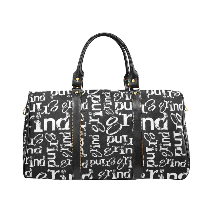 Black Grind Waterproof Small Duffel Bag