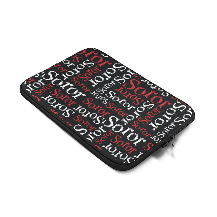 Red Soror Sleeve for Laptop (17")