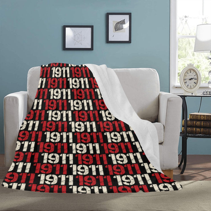 Red 1911 Blanket