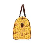 Lindsay's Gold Diva Waterproof Duffel Bag