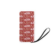 Red DST Zip Clutch
