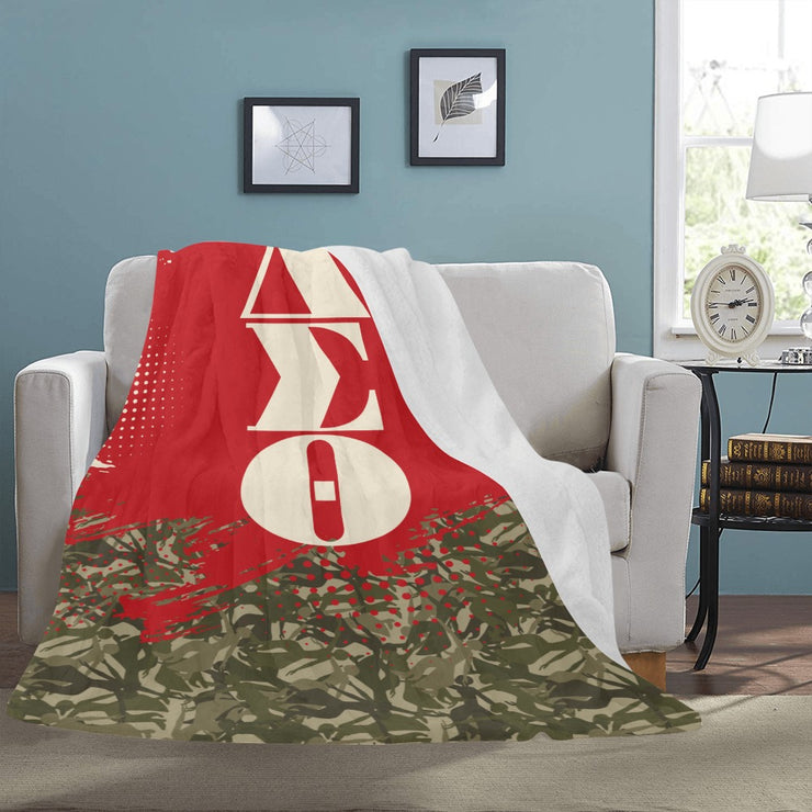 DST Paint Splatter Camo Blanket